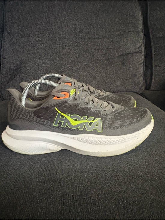 Hoka One One Other - Hoka One One Mach 6 Gray White Sneaker Mens Size 9.5